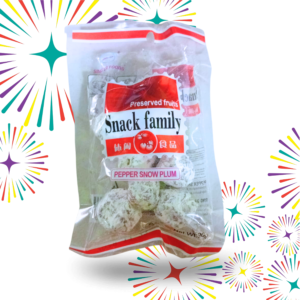Snack Family Pepper Snow Plum