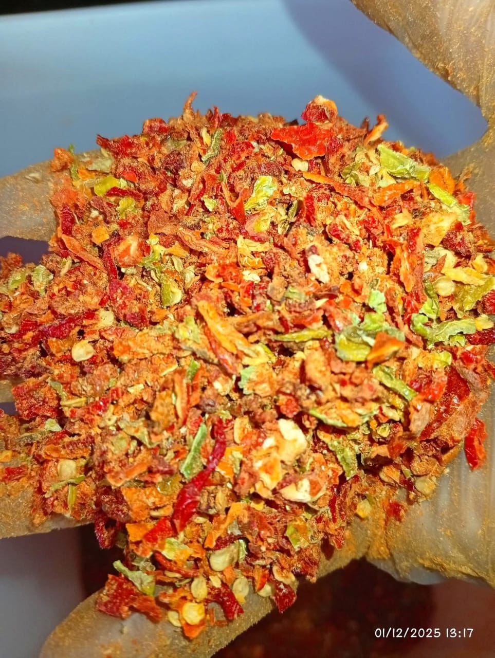 dehydrated Trinidad pimento flakes